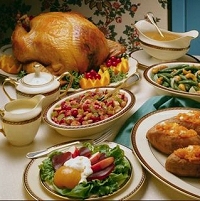 thanksgiving meal - no chocolate