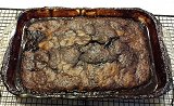 hot fudge sundae cake - fully baked and cooling