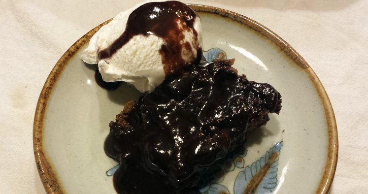 Hot Fudge Sundae Cake