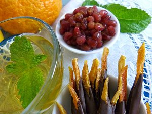 Chocolate Pairing - Fruit Mint Tea Citrus