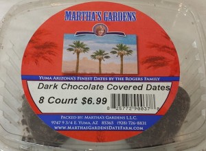 Martha's Gardens Chocolate Covered Dates