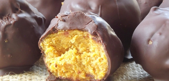 pumpkin pie truffles