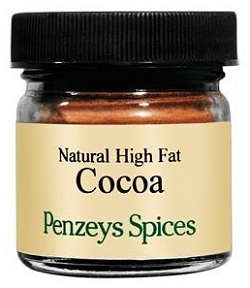 penzeys natural high fat cocoa