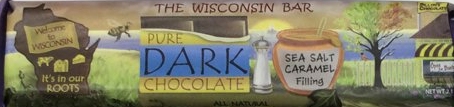 wisconsin bar - dark chocolate caramel
