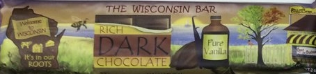 wisconsin bar - rich dark chocolate