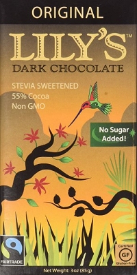 Lily's Dark Chocolate 55% Stevia