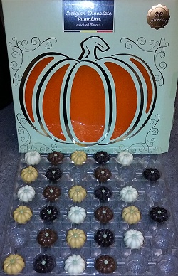 Box of Belgian Chocolate Pumpkins