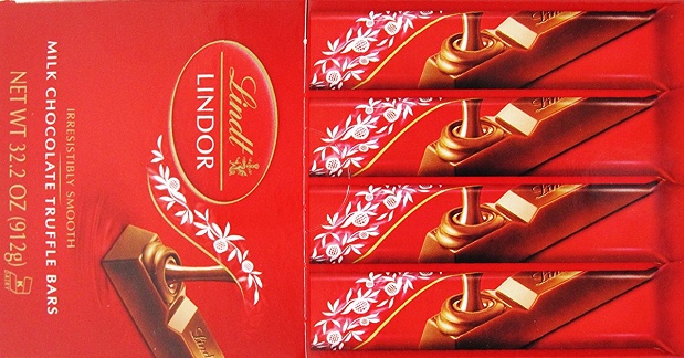 Lindt Lindor Milk Chocolate Truffle Bars