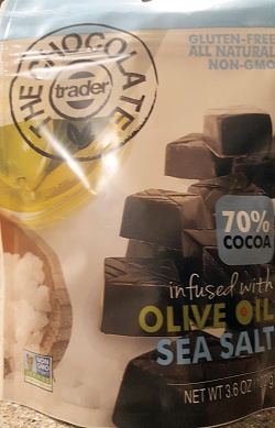 The Chocolate Trader - 70% Cocoa infused with Olive Oil and Sea Salt