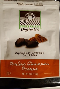 Organic Dark Chocolate - Praline Cinnamon Pecans