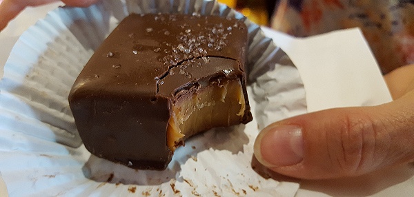 Dark Chocolate Caramel with Sea Salt