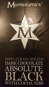 Montezuma's Absolute Black Dark Chocolate with Cocoa Nibs