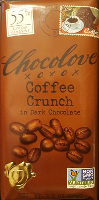 Chocolove Coffee Crunch in Dark Chocolate