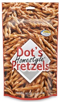 Mr. Dot Bars from Dot's Homestyle Pretzels