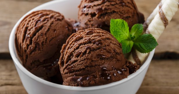 dark chocolate sorbet