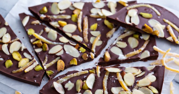 dark chocolate bark