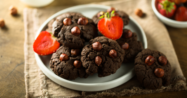 Strawberry Chocolate Cookies