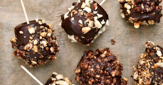 Frozen Chocolate Banana Bites