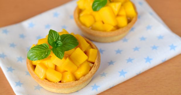 Chocolate Mango Tart Recipe